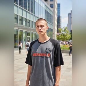 Cincinnati Bengals Men's Size 2XL TX3 Cool Drifit Nfl Football Team Gear